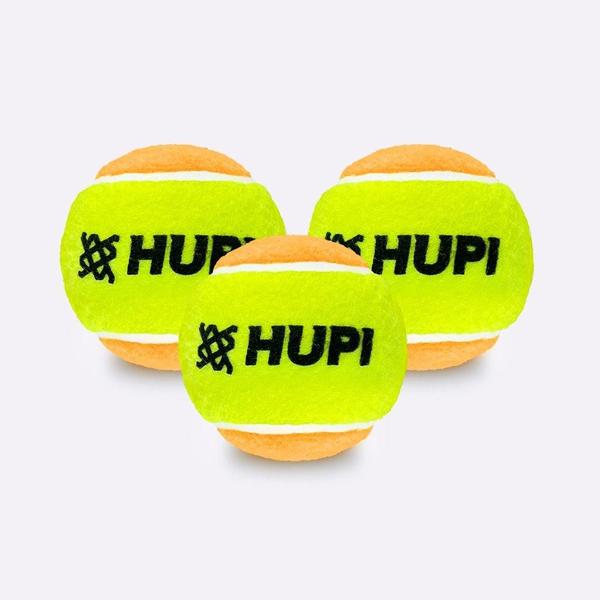 Imagem de Bola de Beach Tennis HUPI Pro Pack 03 Unidades