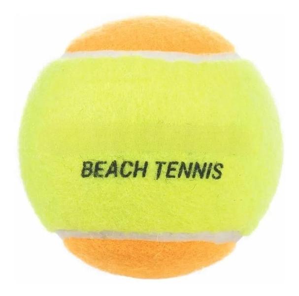 Imagem de Bola De Beach Tennis Kit 4 Bolinhas Profissional Certificado