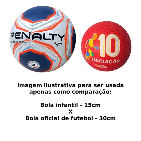 Imagem de Bola De Borracha De Iniciação Infantil Nº 10 Pista E Campo