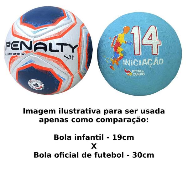 Imagem de Bola De Borracha De Iniciação Infantil Nº 14 Pista E Campo