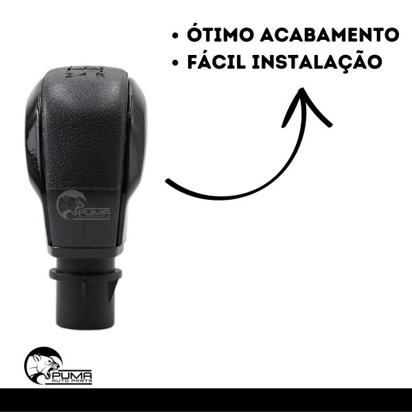 Imagem de Bola De Câmbio Manopla Peugeot 206 207 208 307 308 2001 Até 2018