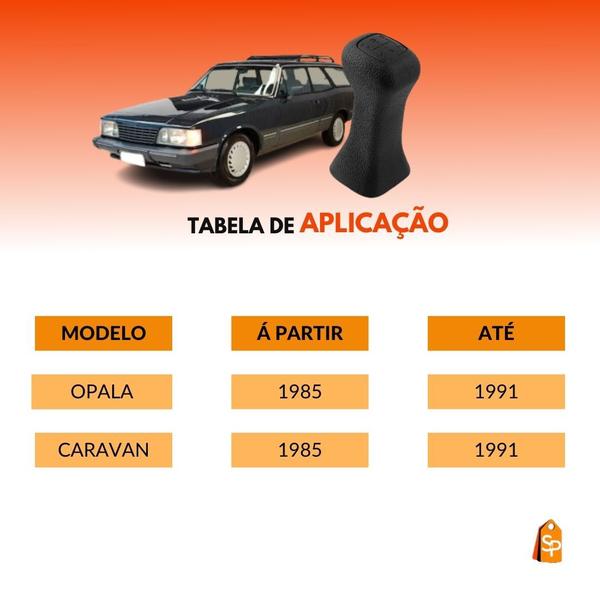 Imagem de Bola de Cambio Opala/caravan 85/91 5 Marchas