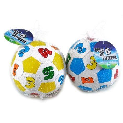 Imagem de Bola de Futebol 11cm Infantil Macia Números