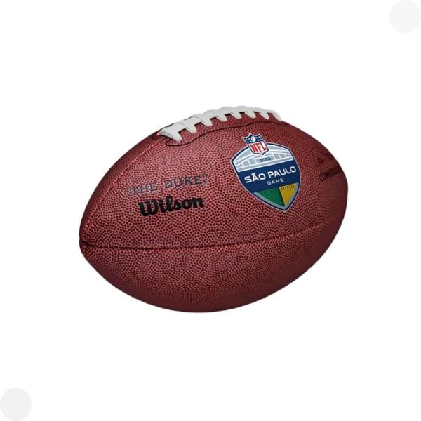 Imagem de Bola de Futebol Americano NFL Duke São Paulo Game WF4019801XBO - Wilson