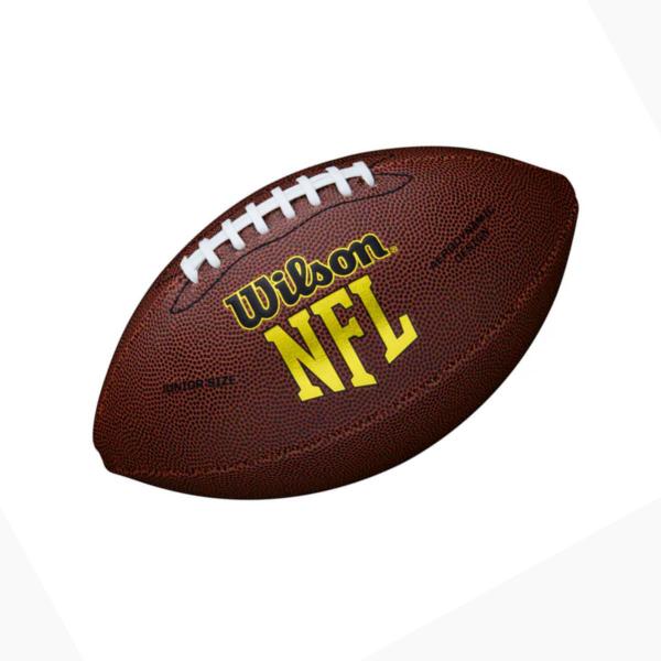 Imagem de Bola de Futebol Americano NFL Official Size Super Grip Cover Profissional Amador Aderente Wilson