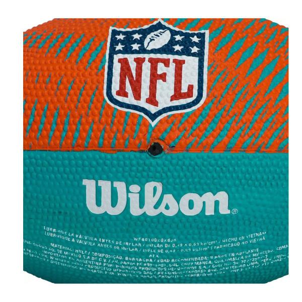 Bola De Futebol Americano Nfl Tailgate Junior Miami Wilson Wf4010020Xbj Imagem de Bola De Futebol Americano Nfl Tailgate Junior Miami Wilson Wf4010020Xbj