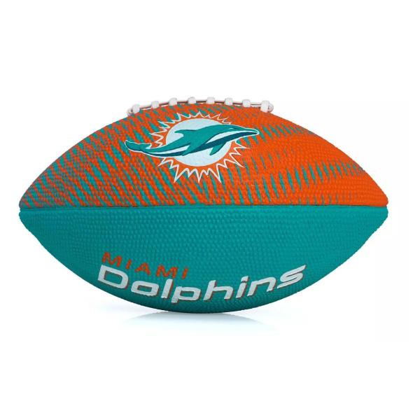 Bola De Futebol Americano Nfl Tailgate Junior Miami Wilson Wf4010020Xbj Imagem de Bola De Futebol Americano Nfl Tailgate Junior Miami Wilson Wf4010020Xbj