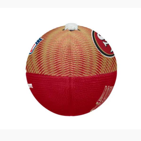 Imagem de Bola de Futebol Americano Tailgate Jr Esportiva Dual Lace NFL Durabilidade Unissex Wilson