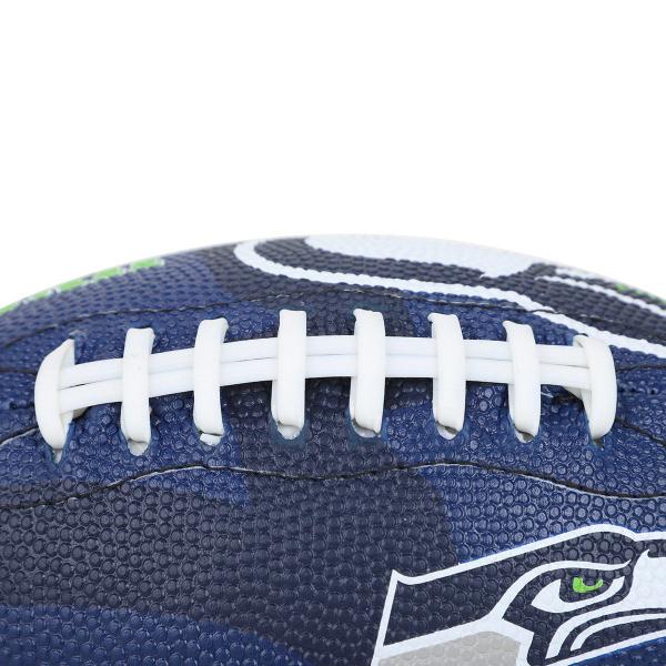 Imagem de Bola de Futebol Americano Wilson NFL Team Logo Jr. Seattle Seahawks