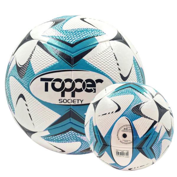 Imagem de Bola De Futebol Campo Society Topper Slick Colorful Oficial