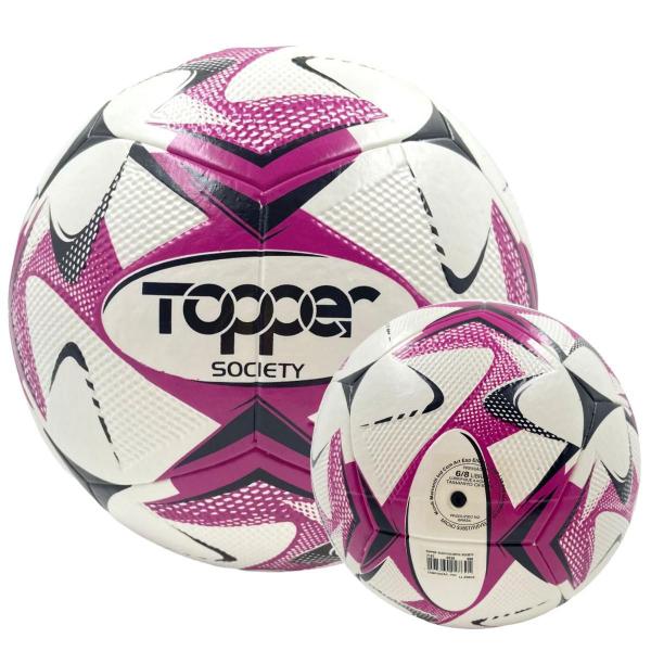 Imagem de Bola De Futebol Campo Society Topper Slick Colorful Oficial