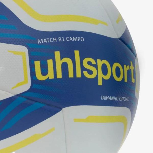 Imagem de Bola de Futebol Campo Uhlsport Match R1 Campeonato Brasileiro 2024