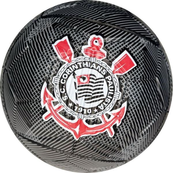 Imagem de Bola de Futebol Corinthians PRO N.5 Preta