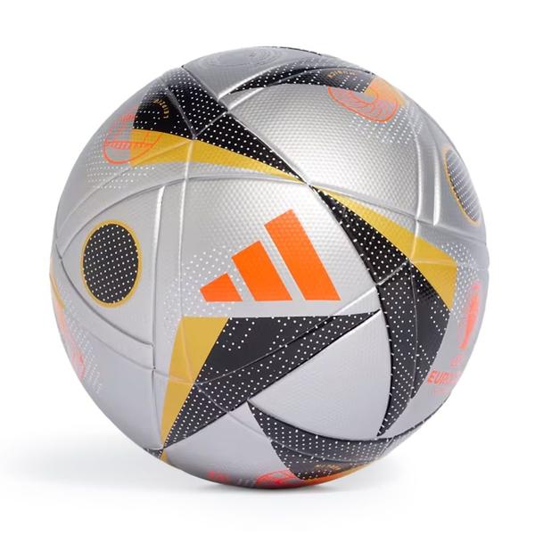 Imagem de Bola de Futebol de Campo Adidas Euro 24 Prata/Preto