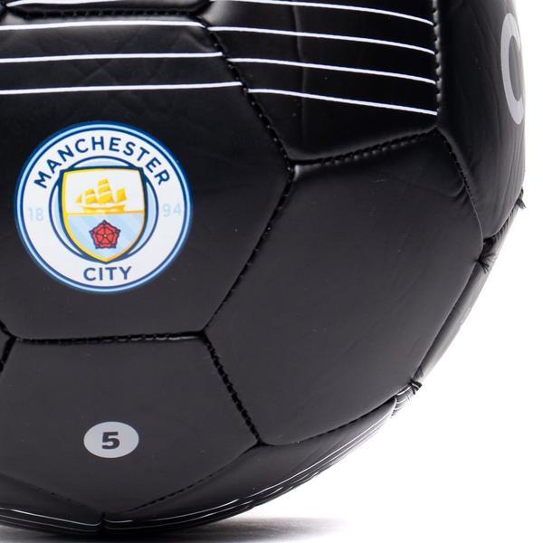 Imagem de Bola de Futebol de Campo First Manchester City Preto/prata