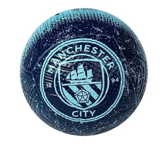 Imagem de Bola De Futebol De Campo Nº 5 Manchester City Azul E Preta