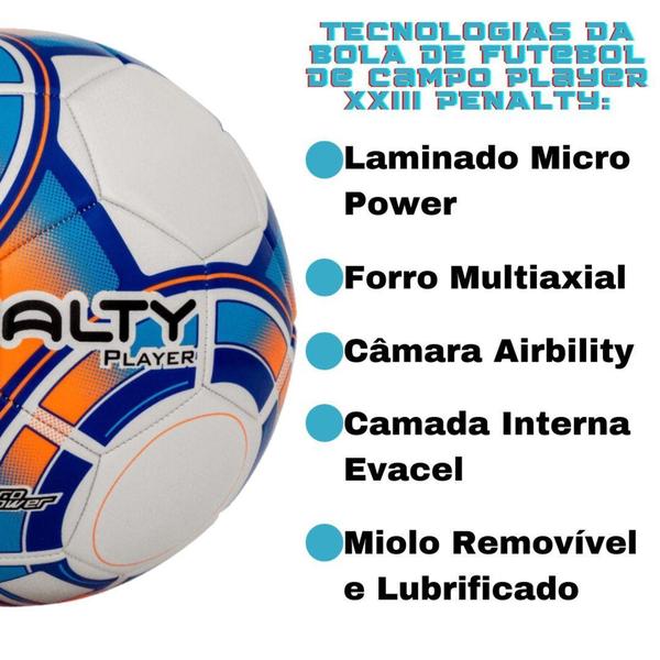 Imagem de Bola de Futebol de Campo Penalty Player XXIII