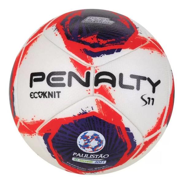 Imagem de Bola de Futebol de Campo S11 Ecoknit FPF XXI Penalty