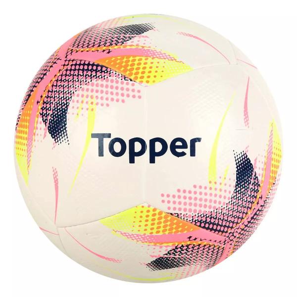 Imagem de Bola De Futebol De Campo Slick Cup Topper Vermelho Laranja