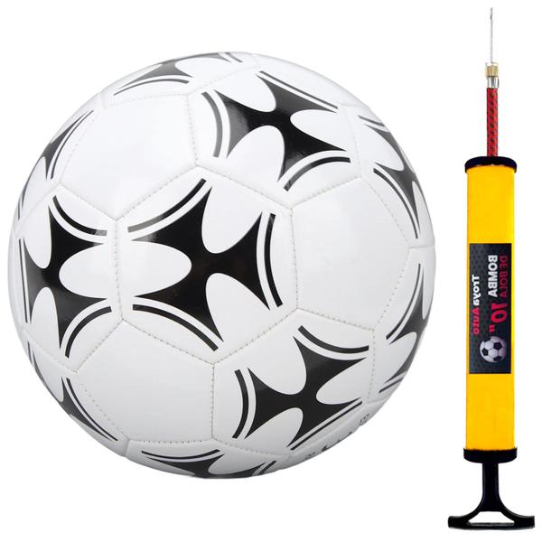 Imagem de Bola de Futebol de Capotão Nº 5 Campo Society 67cm com Bomba