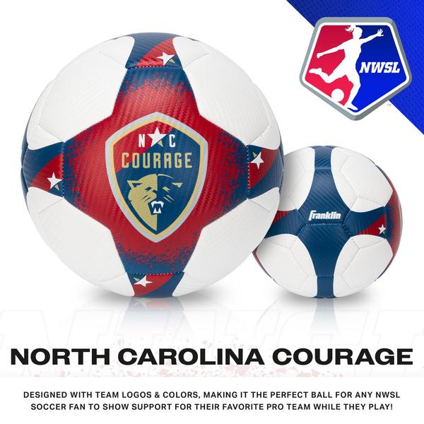 Imagem de Bola de futebol Franklin Sports North Carolina Courage tamanho 5