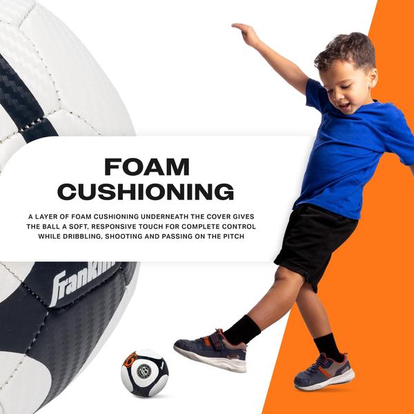 Imagem de Bola de futebol Franklin Sports NWSL Bay FC Kids tamanho mini 1