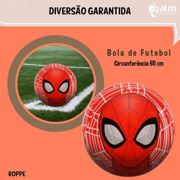 Imagem de Bola De Futebol Homem Aranha Rosto OS Vingadores Marvel Tamanho 4 RP000284