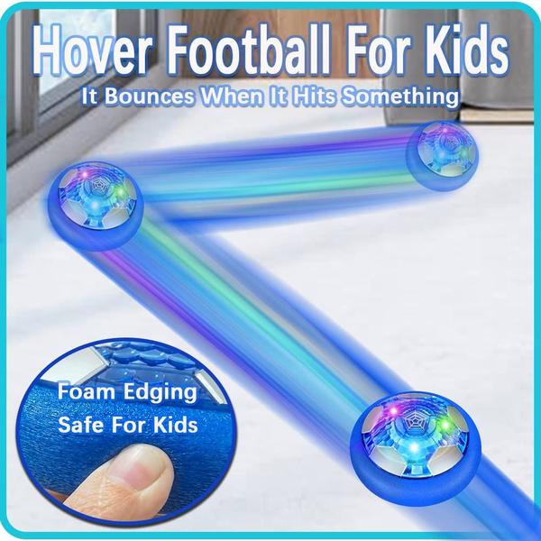 Imagem de Bola de futebol Hover JRD&BS WINL Kids com luz LED de 3 a 16 anos