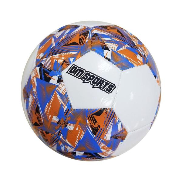 Imagem de Bola de Futebol PVC - Laranja e Preto - DM Toys