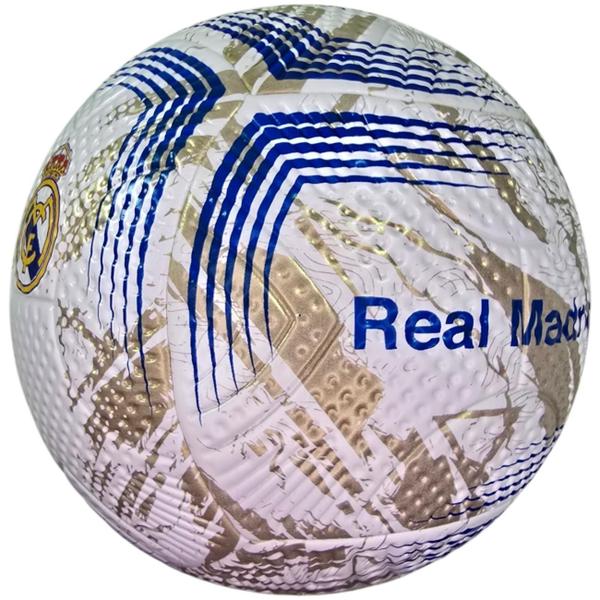 Imagem de Bola de futebol pvc real madrid tamanho 5 certificada