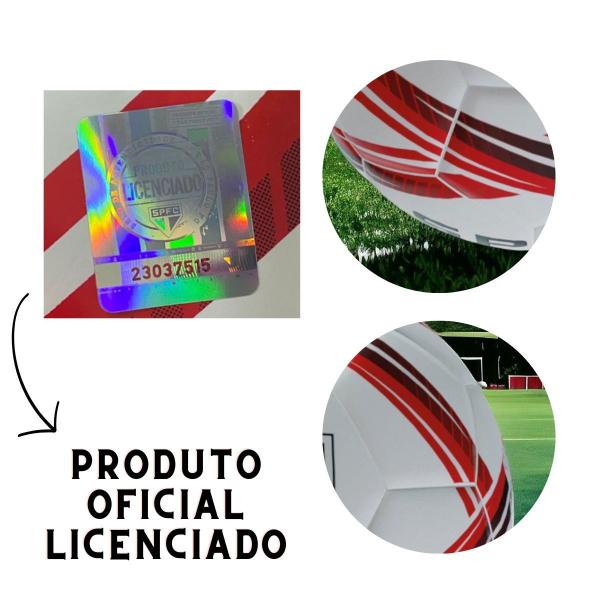 Imagem de Bola de Futebol São Paulo N5 Campo Quadra Oficial Licenciada