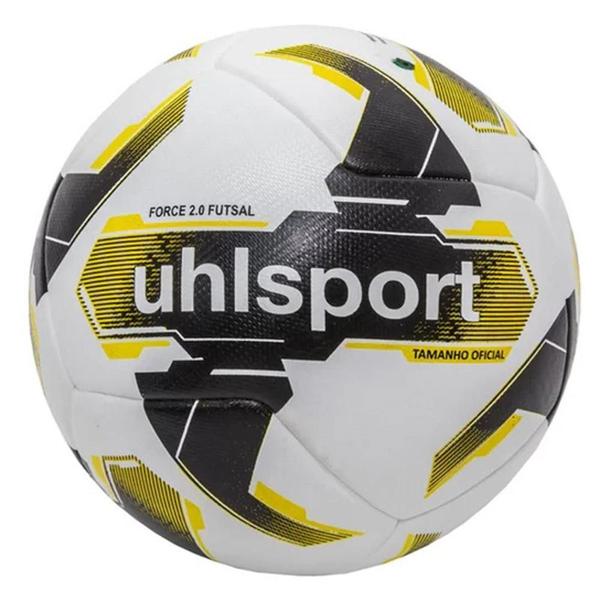 Imagem de Bola De Futebol Uhlsport Force 2.0 Futsal - Único - Branco