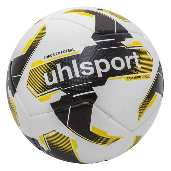 Imagem de Bola De Futebol Uhlsport Force 2.0 Futsal - Único - Branco