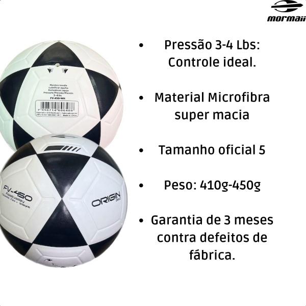 Imagem de Bola De Futevôlei Original Mormaii Novidade TM-5 FV-450-WH