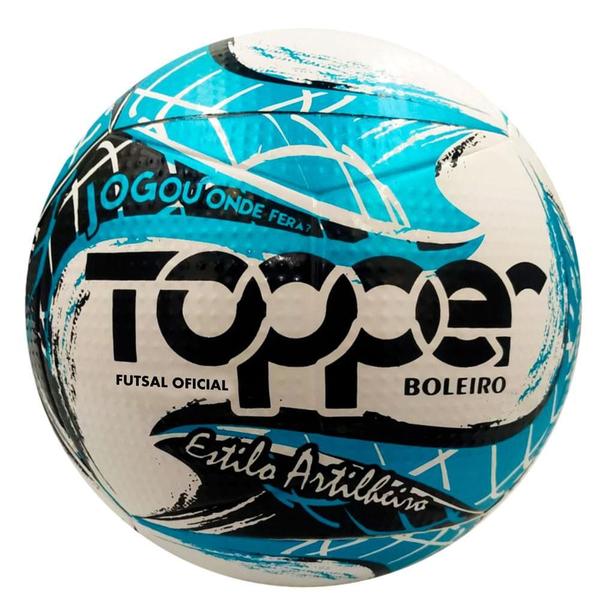 Imagem de Bola de Futsal Boleiro 2020 Azul 5157 - Topper