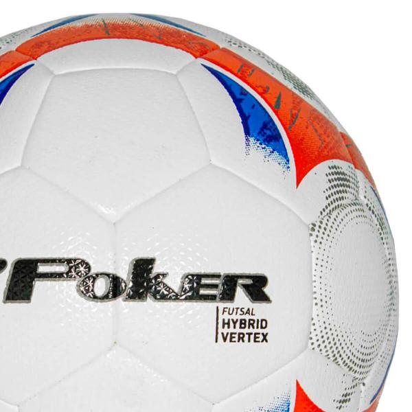 Imagem de Bola de Futsal Profissional 32 Gomos Hybrid Vertex Poker