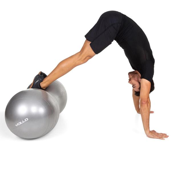 Imagem de Bola de Ginástica Peanut Ball Vollo VP1051 90x45cm Com Bomba