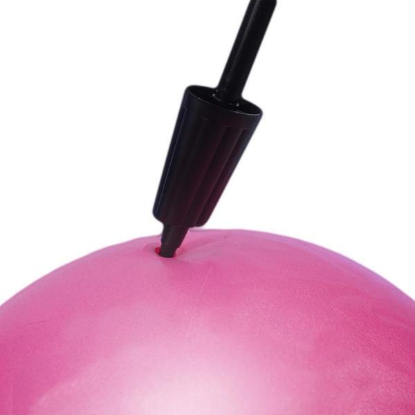 Imagem de Bola De Ginástica Pilates Feijão Peanut Ball Rosa Odin Fit