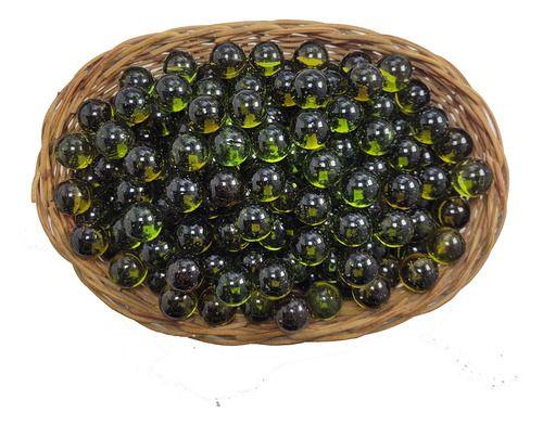 Bola De Gude Bolinha Esfera Vidro Artesanato Decoração 100un - Embalado Imagem de Bola De Gude Bolinha Esfera Vidro Artesanato Decoração 100un
