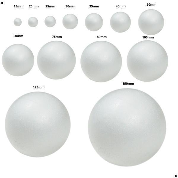 Imagem de Bola de Isopor 125mm PCT C/6 Isofort