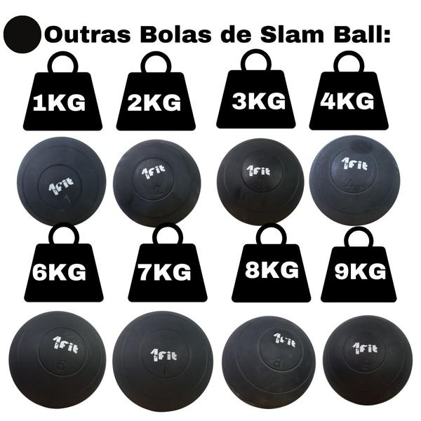 Imagem de Bola de Medicine Ball Slam Ball Cross Training 9Kg 1 Fit