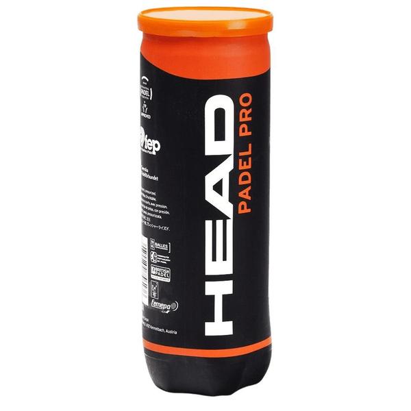 Imagem de Bola de Padel Head Pro Tubo com 3 Unidades