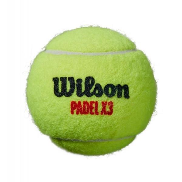 Imagem de Bola de Padel X3 Tubo c/ 3 Bolas Wilson