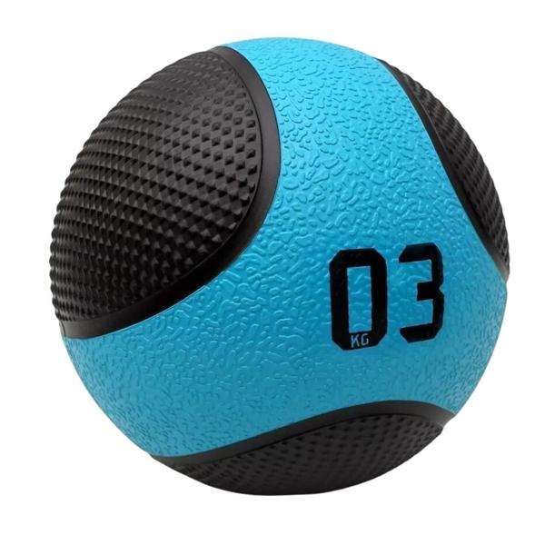 Imagem de Bola De Peso Medicine Ball 3kgs Exercícios Fitness Liveup