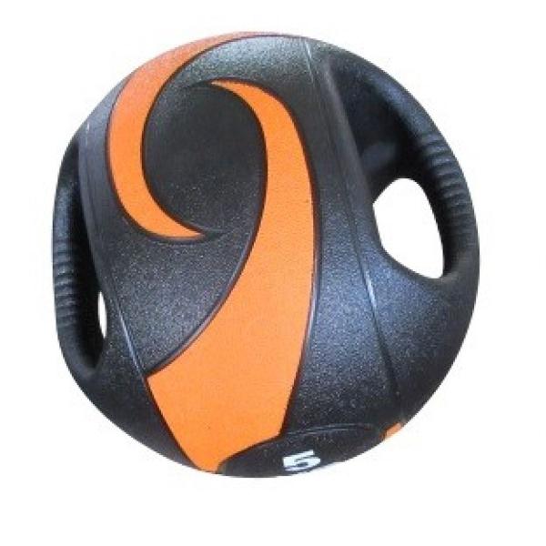 Imagem de Bola De Peso Medicine Ball Com Pegada 5Kg LS3007A/5 Liveup