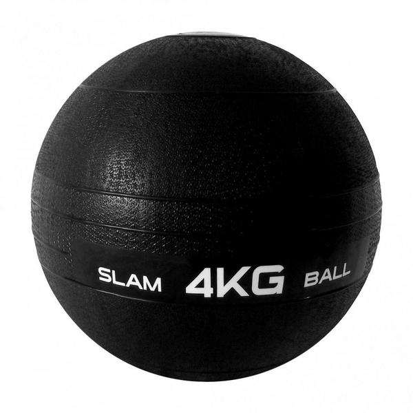 Imagem de Bola de Peso Slam Ball 4kg Preta  Liveup Sports 