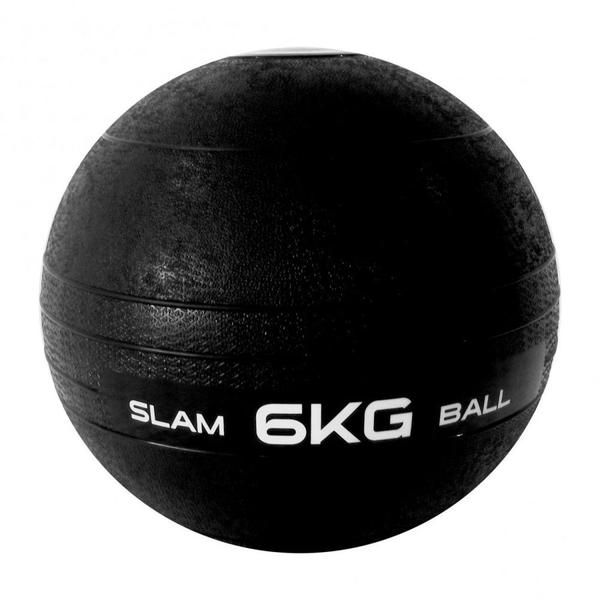 Imagem de Bola de Peso Slam Ball 6kg Preta  Liveup Sports 