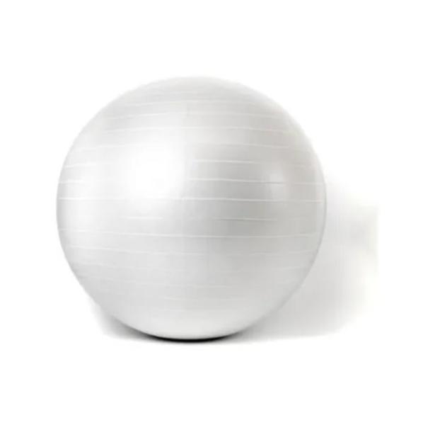 Imagem de Bola de Pilates Fitball 65 cm com inflador de 300 kg e suporte