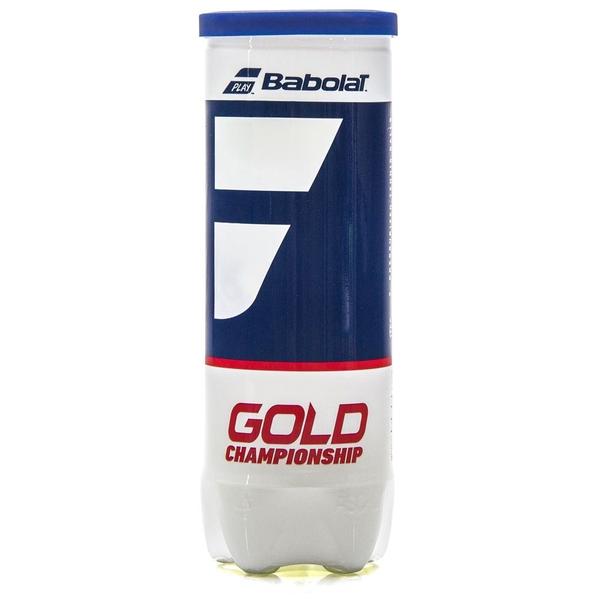 Imagem de Bola de Tênis Babolat Gold Championship  Pack com 3 tubos