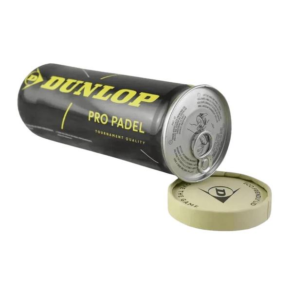 Imagem de Bola de Tênis Dunlop Pro Padel - Caixa c/ 24 Tubos